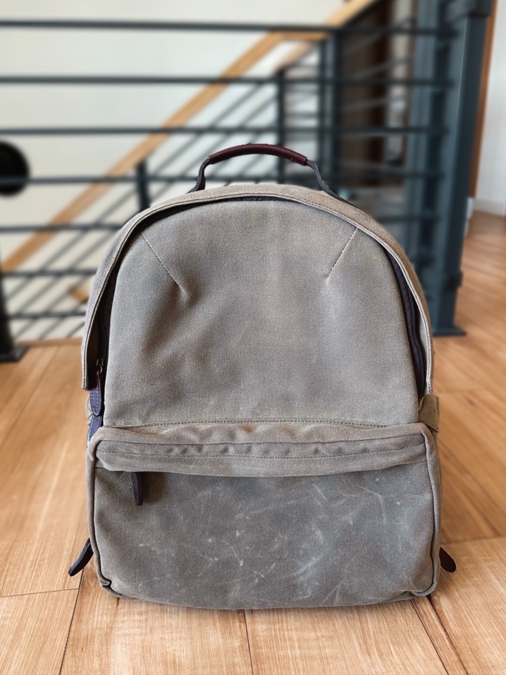 ONA Bolton Street Camera Bag - Waxed Canvas Backpack  - Everyday Carry